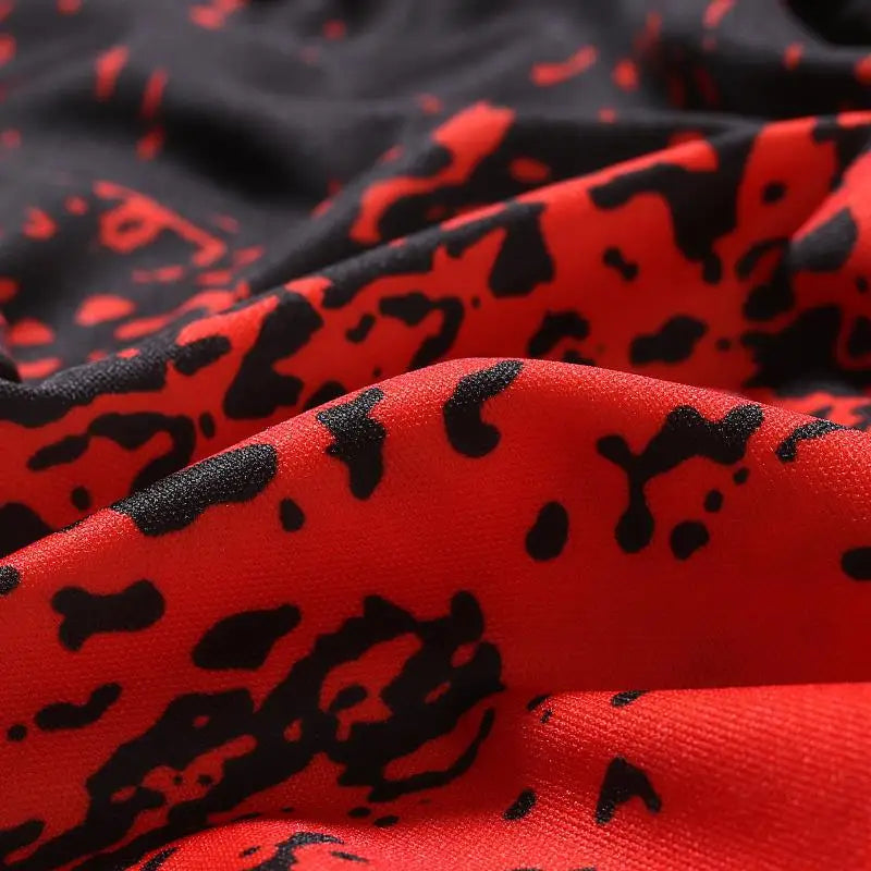 شورت رجالي كاجوال موضة 2023، شورت رياضي قصير مطبوع، شورت رياضي صيفي برباط، شورت هيب هوب ضيق للتمرين في الهواء الطلق