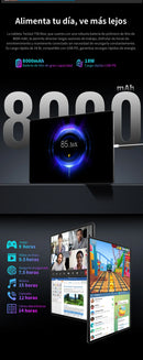 Teclast T50Max Android 14 Tablet 11 90Hz Refresh Rate Max 20GB RAM 256GB ROM Helio G99 CPU 8000mAh 18W Fast Charging 4G LTE GPS