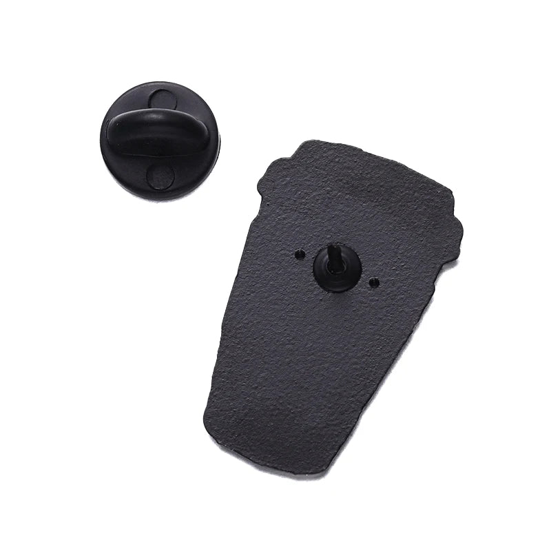 Coffee Cup Enamel Pins We Need Coffee Brooches Lapel Badge Barista Clothes Hat Brooch Pin Jewelry Accessories Gift Wholesale Pin