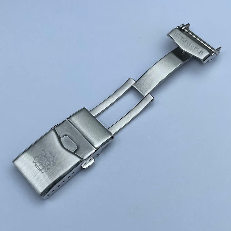 STEELDIVE SD1981 Steel Bezel Super Luminous AR Sapphire Glass NH35 Automatic 200m Waterproof Mens Dive Watch with Milled Clasp