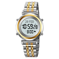 SKMEI 2139 Steel Muslim Azan Digital Watch Mens Back Light Waterproof  Wristwatch Prayer Qibla Compass Alarm Clock watch 1861