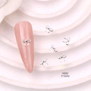 TSZS 10pcs Luxury Kawaii Bow Nail Art Charms 3D Japanese Alloy Bow Tie Jewelry Nail Rhinestone Decoration DIY Access
