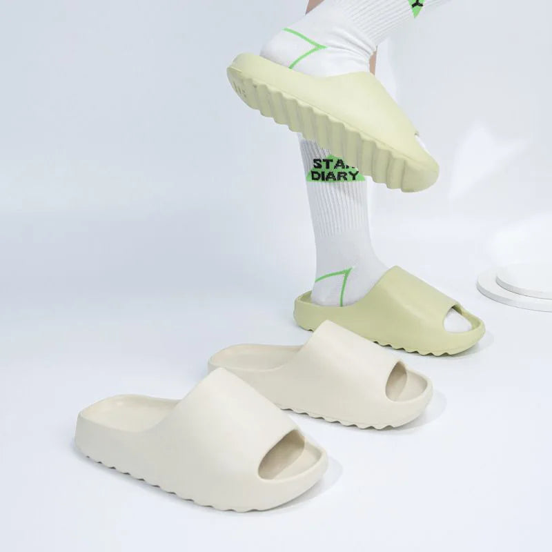 Casual fashion design men's and women's slippers, EVA soft sole non-slip comfortable sports style indoor and outdoor sandals sli