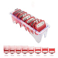 8/10PC Professional Universal Hair Clipper Limit Guide Comb For Wahl Trimmer Cutting Guide Comb Haircut Tools Barber Accessories