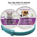 Pet Calming Collar for Cats Effective Relief Reduce Anxiety Stress Pheromones Relaxing Breakaway Collar for Kittens Puppies Dogs