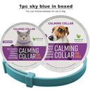 Pet Calming Collar for Cats Effective Relief Reduce Anxiety Stress Pheromones Relaxing Breakaway Collar for Kittens Puppies Dogs