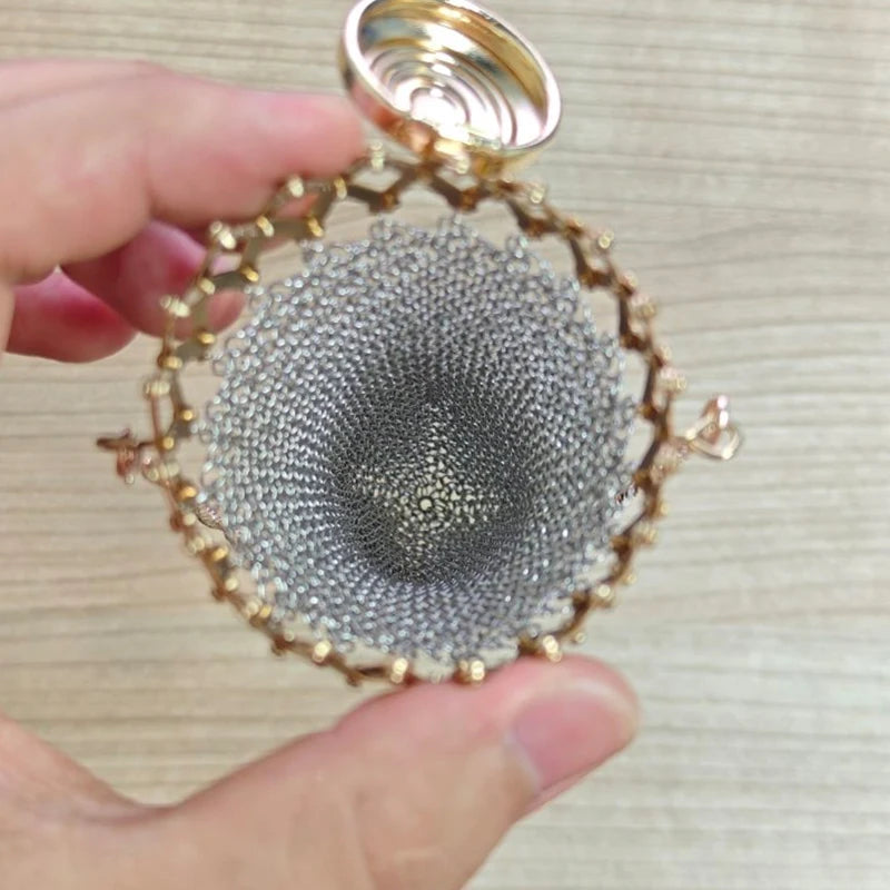 NEW High-End Handmade 1920's English Coin Purse Retro Collectio Collectible Antique Coin Stainless Medieval Steel Purse Gifts