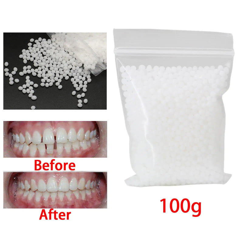 100G Temporary Tooth Repair Kit Solid Glue Gaps Denture Adhesive for