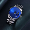 Automatic Movement Watch Men's Net With Authentic Waterproof Brand Steel Watch Black Technology Watch
