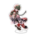 Anime Izuku Midoriya Katsuki Bakugo Tomura Shigalaki OCHACO URARAKA Acrylic Stand Doll Game Figure Model Plate Cosplay Toy Gift