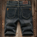 4 Model Classic Style Men's Slim Denim shorts Summer New Business Fashion Thin Stretch Short Casual Pants Male