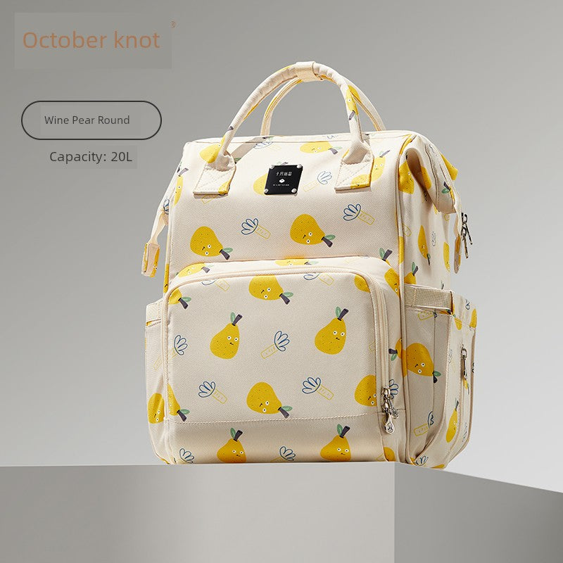 October Crystalline Outdoor Lightweight Pregnant Women Mummy Backpack