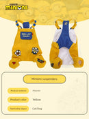 Hoopet Autumn and Winter Clothing Bichon Dog Heattech Suspenders