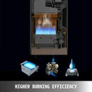 VEVOR 6L/8L/10L/12L/16L/18L propane gas LPG tank less water heater on-demand boiler shower kit, can be used outdoors