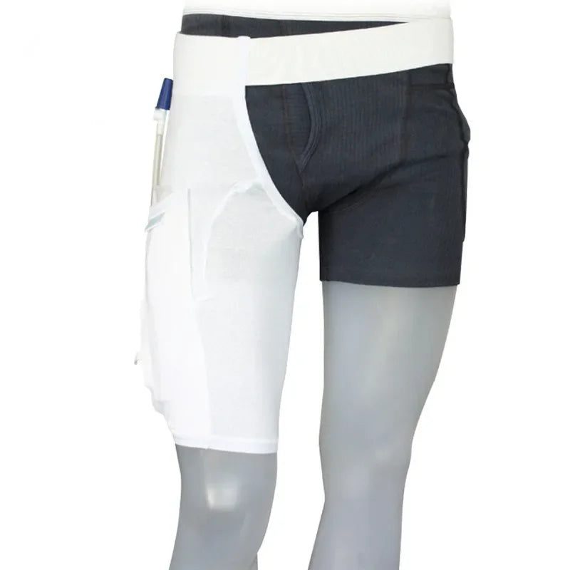 1 Pcs Urine Catheter Leg Holder Urinary Incontinence Supplies Adjustable Thigh Fixation Cover Drainage Strap Walkable Breathable