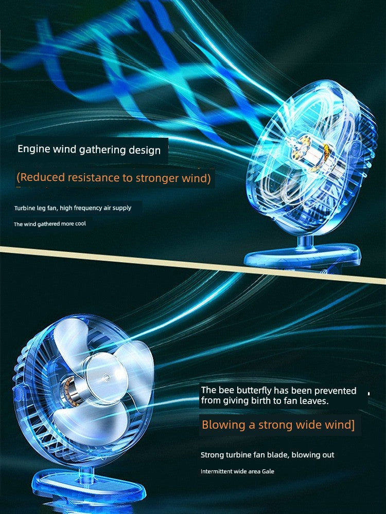 Fish Tank Small Fan Cooling Artifact Fish Globe External Circulation Heat Dissipation Refrigerator Aquarium Applicable Refrigerator