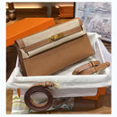 Goat Pattern Genuine Leather Underarm Bag Women's Shoulder Bag 2024 New Cowhide High-Grade Messenger Bag