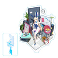 Figura de juego popular de archivo azul Takanashi Hoshino, cosplay de anime, soporte de acción acrílico, modelo de juguete, decoración, accesorio, colección de fans, regalo