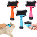 Pet Hair Removal Brush Dog Hair Comb Automatic Hair Removal Cat Comb Pet Cleaning  Grooming Supplies
