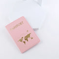 2023 Lover Couple Passport Cover Hot Stamping Simple Plane Women Men Travel Wedding Passport Covers Holder Fashion Wedding Gift