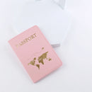 2023 Lover Couple Passport Cover Hot Stamping Simple Plane Women Men Travel Wedding Passport Covers Holder Fashion Wedding Gift