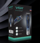 Recortadora de pelo VGR para hombre, ajustable, recargable, profesional, eléctrica, inalámbrica, V-080