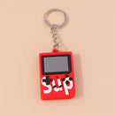 Cute Game Machine Keychains Resin Game Console Charms Keyrings Souvenir Gifts for Women Men Handbag Pendants Key Chains