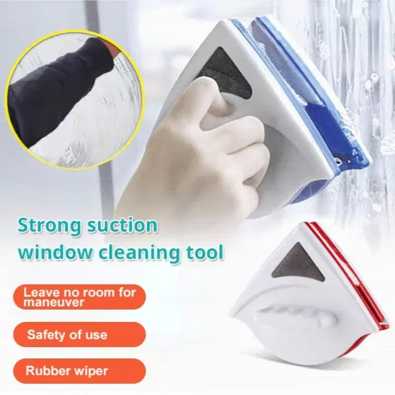 Magnetic Window Cleaner Brush DoubleSide Automatic Wiper Glass Window Brush Cleaning Household Wiper Cleaner Glass Cleaning Tool