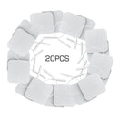 20/10Pcs 5*5cm EMS Tens Electrodes for Muscle Stimulator Physiotherapy Therapy Machine Pads Slimming Massager Adhensive Gel Pad