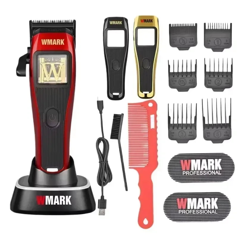 WMARK NG-XT1/ NG-X1 Hair Clippers Set,Magnetic levitation motor, high speed 9000rpm,Beard Trimmer,Hair Clipper for men,DLC Blade