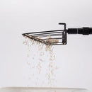 Metal Cat Litter Scoop Retractable Handle Cat Poop Spoon Multiple hole spacing Spoon Suitable for handling cat litter