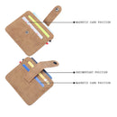 New Men Thin Card Wallets Slim ID Credit Card Holder Name Engraved Short Male Wallet High Quality PU Leather Small Men Purse