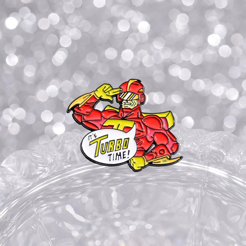 Movie Characters Enamel Pins Custom Handsome Hero Brooches Lapel Badges Funny Jewelry Gift for Fans Friends