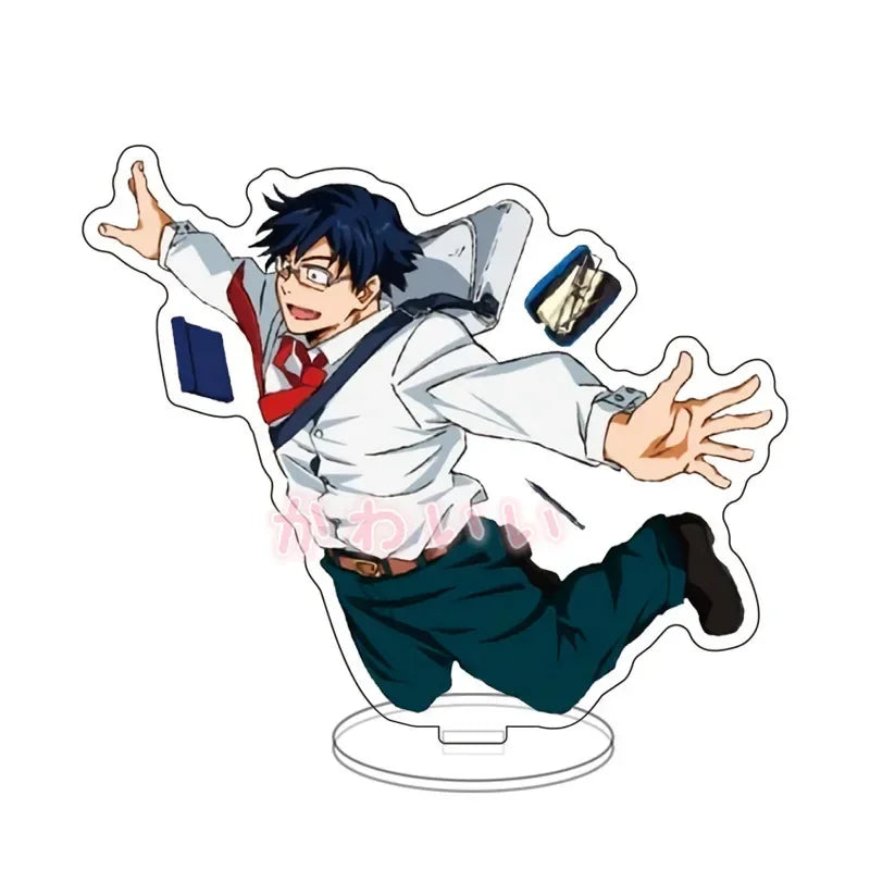 Anime Izuku Midoriya Katsuki Bakugo Tomura Shigalaki OCHACO URARAKA Acrylic Stand Doll Game Figure Model Plate Cosplay Toy Gift