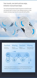 Ultra-thin Robot Vacuum Cleaner Window Cleaning Clean Glass Electric Window Cleaner Blackout Protection