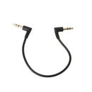 2022 New 90 Degree Right Angled 3.5mm Jack Male To Male Stereo  Cable For Car AUX