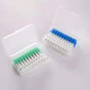 Interdental Silicone Brushes 200 Units Dental Toothpicks Brush Between Teeth With Thread Oral Cleaning Tools