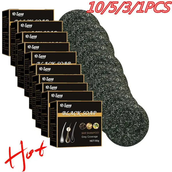Hair Shampoo Soap Black Polygonum Multiflorum Shampoo Soaps Cover Gray Hair Shampoo Soap To Dye Canas Shampoo Bar Soap