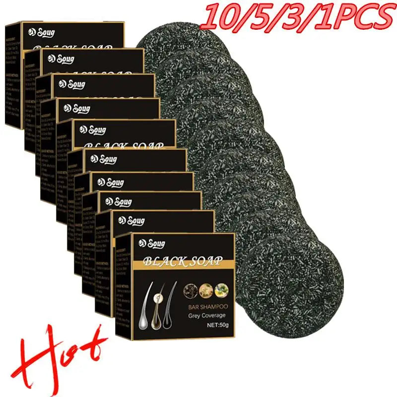 Hair Shampoo Soap Black Polygonum Multiflorum Shampoo Soaps Cover Gray Hair Shampoo Soap To Dye Canas Shampoo Bar Soap