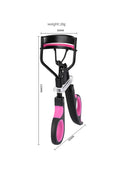 Dual Color Handle Curling Eyelash Clip Artificial Eyelash Assistant Eyebrow Trimmer Steel Needle Portable