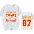 2024 New Summer in My Chieftain Era Travis Kelce T-Shirt Fashion Pop Cotton T-Shirt Printed High Quality O-Neck Short Sleeve