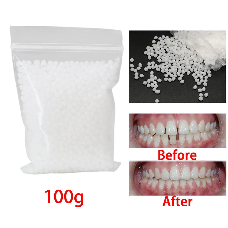 100G Temporary Tooth Repair Kit Solid Glue Gaps Denture Adhesive for