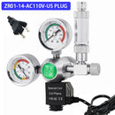 Aquarium DIYCO2 regulator Solenoid Bubble Counter CO2 control system reaction waterproof fish tank CO2 Pressure reducing valve