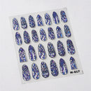 1 pc 5D Embroidery Bee Nail Art Sticker Embossed Butterfly Insect Nail Sticker High Quality Nail Art Design Decoration Sticker