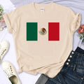 Mexico t shirt women graphic top girl manga y2k clothing
