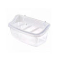 Parrot Feeder Drinker Bird Food Box Hanging Bowl Transparent Anti-Spill Water Tank Cage Bird Supplies Pet Plastic Food Container