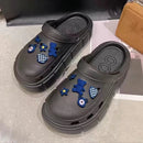 2024 Platform Sandals Summer Women Slippers 6cm Wedges Sandals Outdoor Clogs Thick Street Beach Slide Flip Flops Garden Shoes