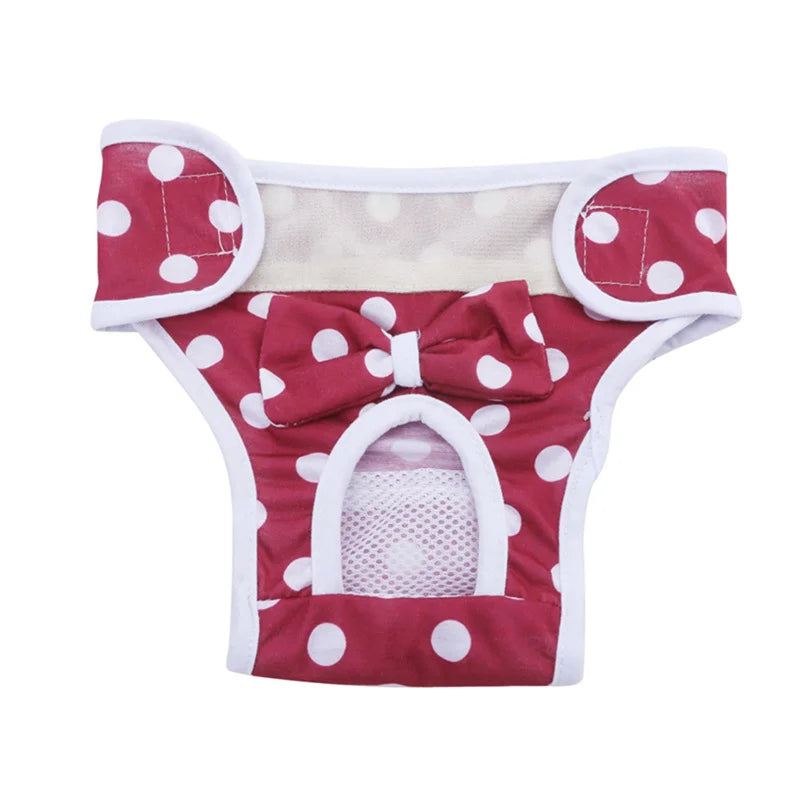 Pet Physiological Pants Dog Menstrual Pants Pet Princess Panties Pet Diaper Dog Breathable Cloth Elasticity Safety Hygiene Pants