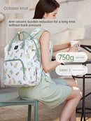 October Crystalline Outdoor Lightweight Pregnant Women Mummy Backpack