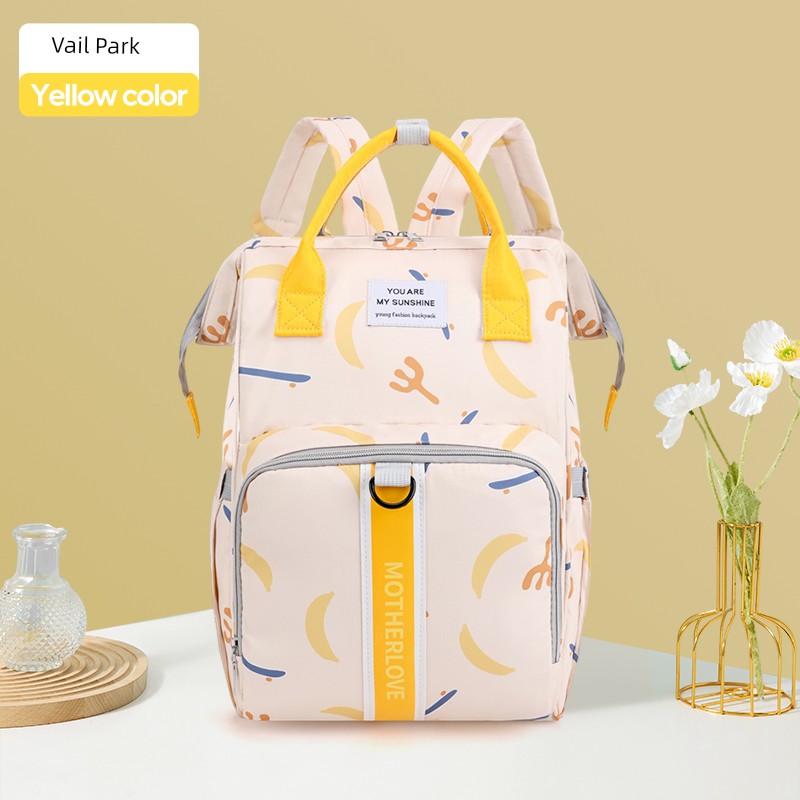 حقيبة مومياء خفيفة الوزن ذات سعة كبيرة للأم والطفل